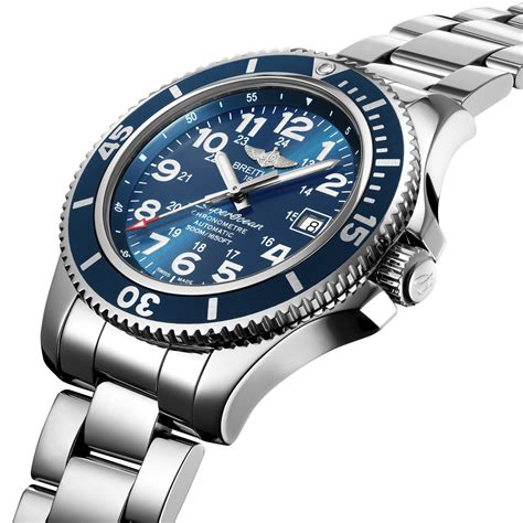 breitling superocean chronograph 42 blue|Breitling Superocean 42 review.